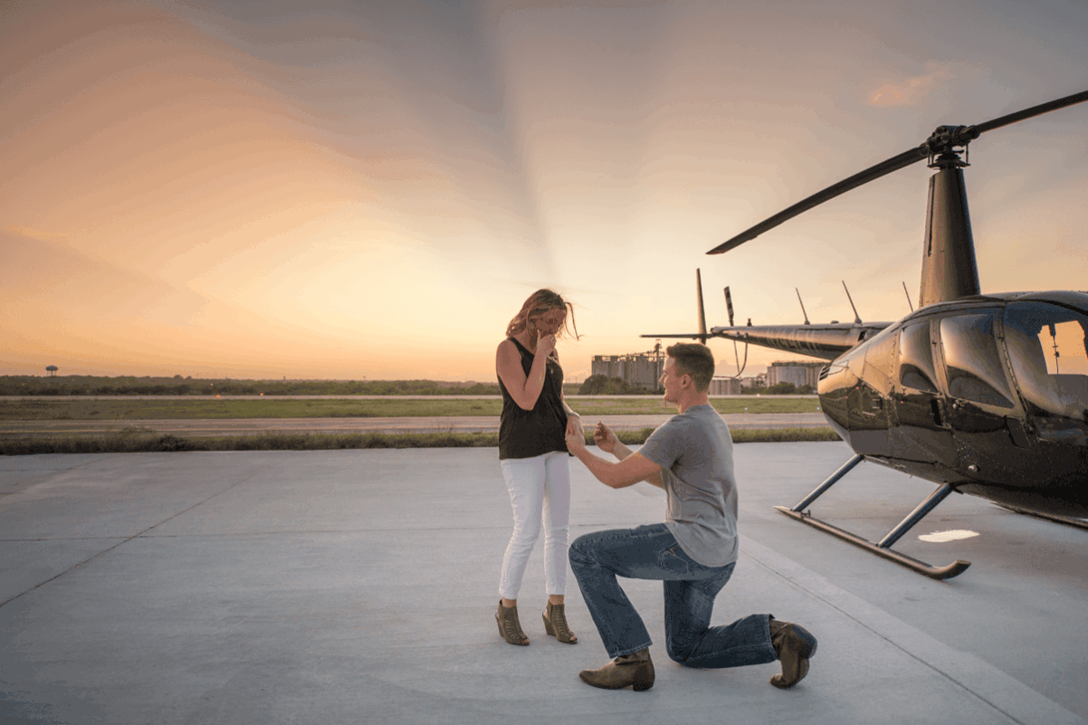 Charter A Helicopter For Your Wedding Or Engagement Epic Helicopters