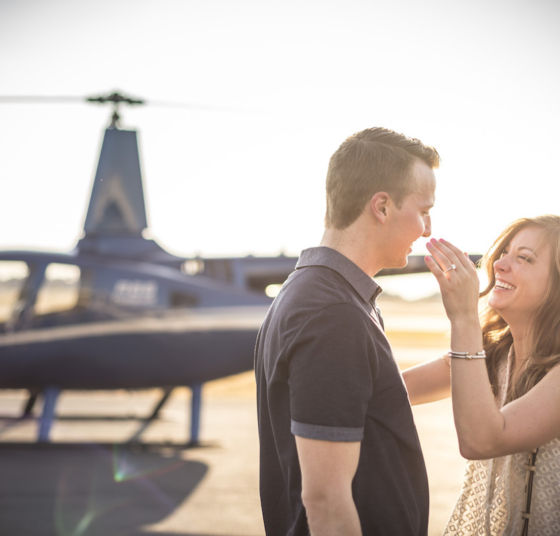 Engagement Tour Helicopter Ride