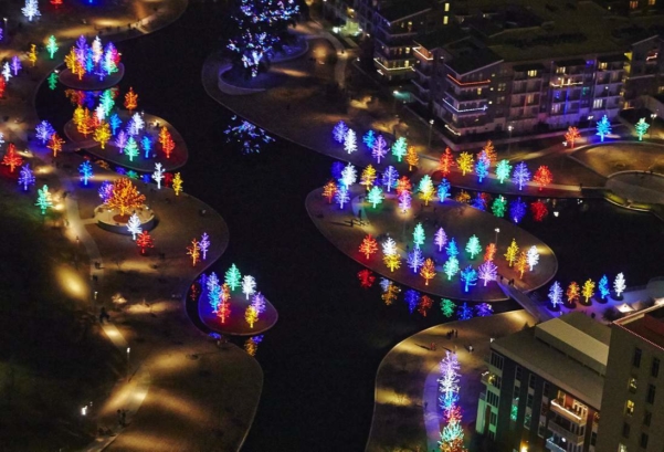 Holiday light tours in Dallas Ft Worth
