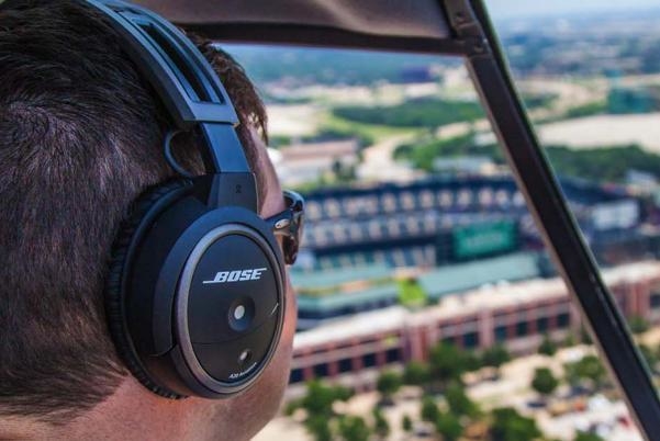 Helicopter charter to Rangers baseball game