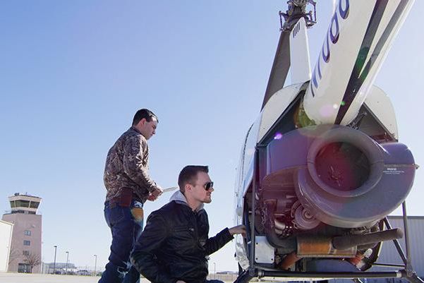 Helicopter Pre-flight Inspection