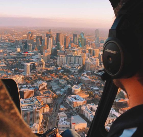 helicopter tour valentine date idea